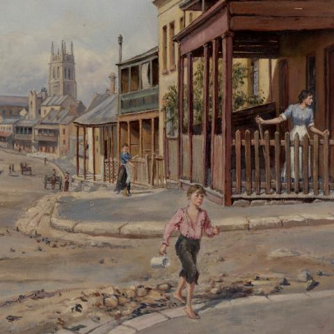 Boy in the street