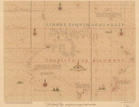 Incomplete map of Australia